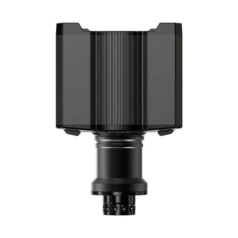 Moza R9 Direct Drive racing wheel base – top view