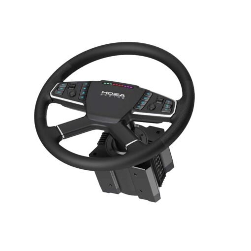 Moza TSW Truck Wheel on Moza wheelbase